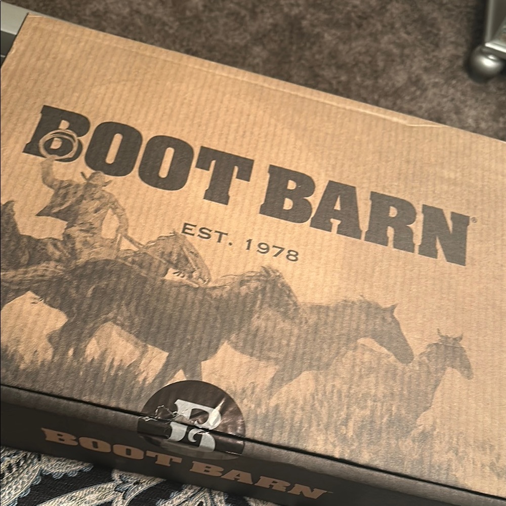 🆕 Corral Tan Cowboy Boots with Beautiful Accents! 9.5. NWT!🔥 - Picture 6 of 6